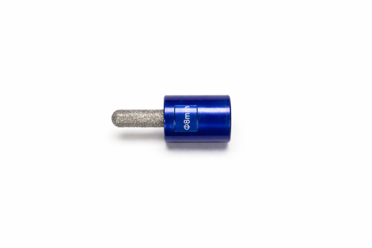 Diamond mortar raking bit designed for precise vertical joint cutting in brickwork